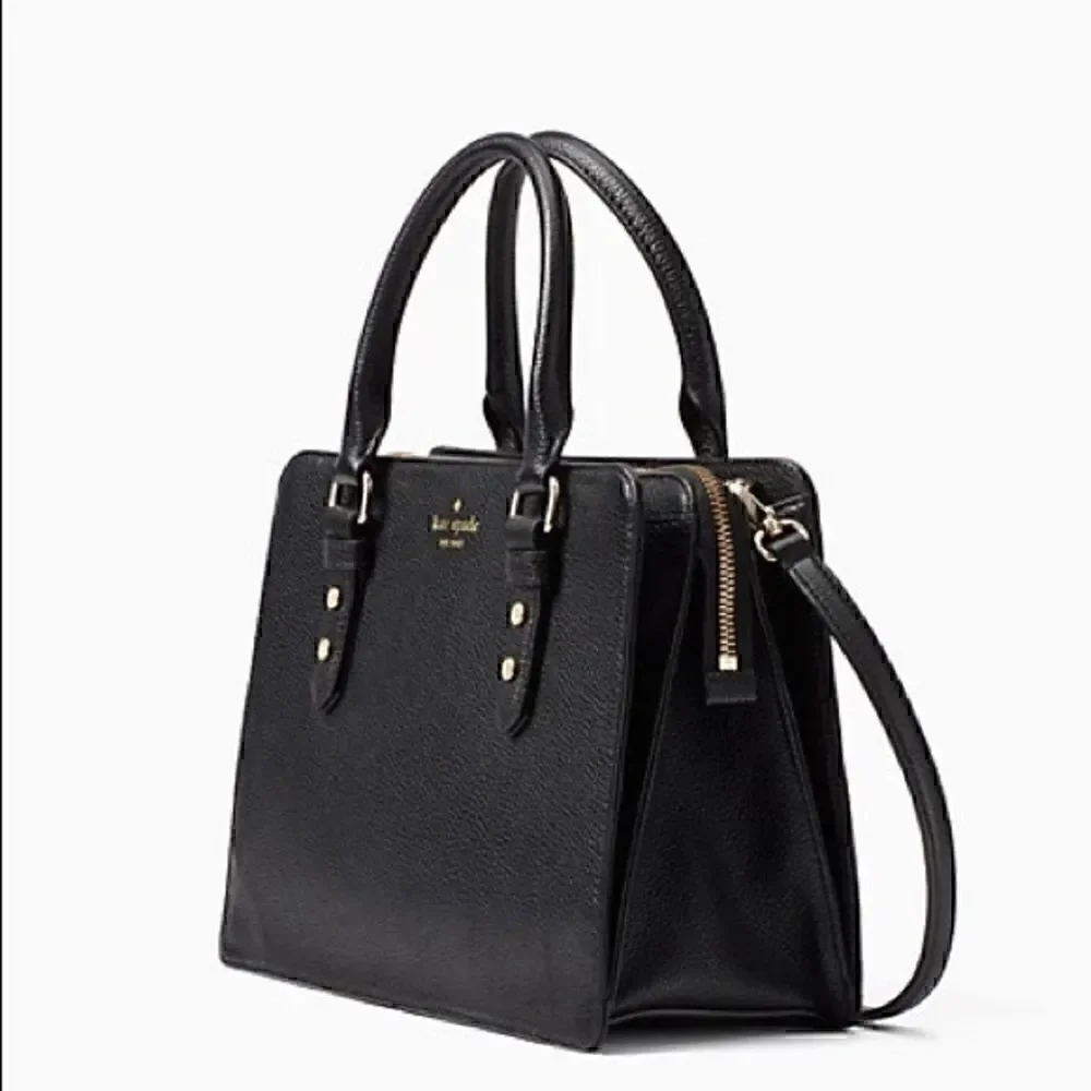 KATE SPADE mulberry street lise satchel black New with tag